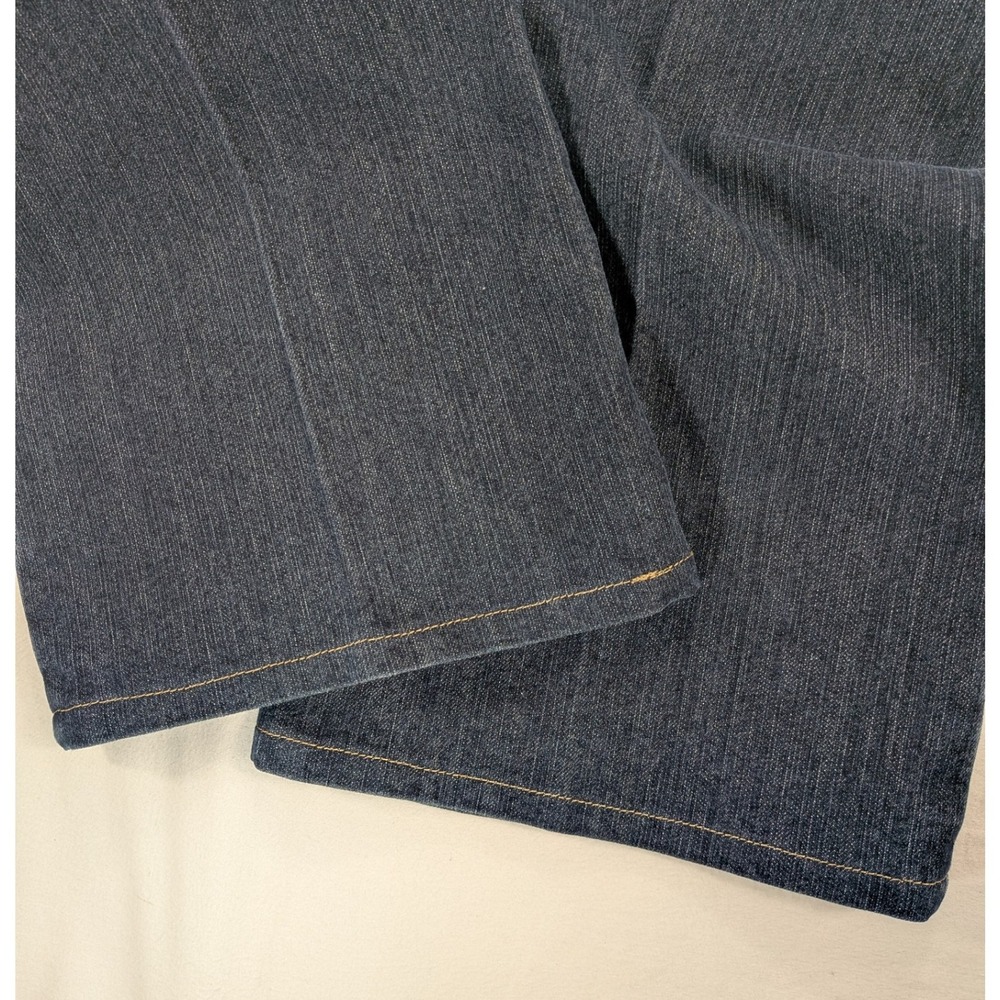 Gloria Vanderbilt Jeans Womens 12 Med Wash Bootcut Hi-Rise Embellish Denim Flare - Picture 8 of 11